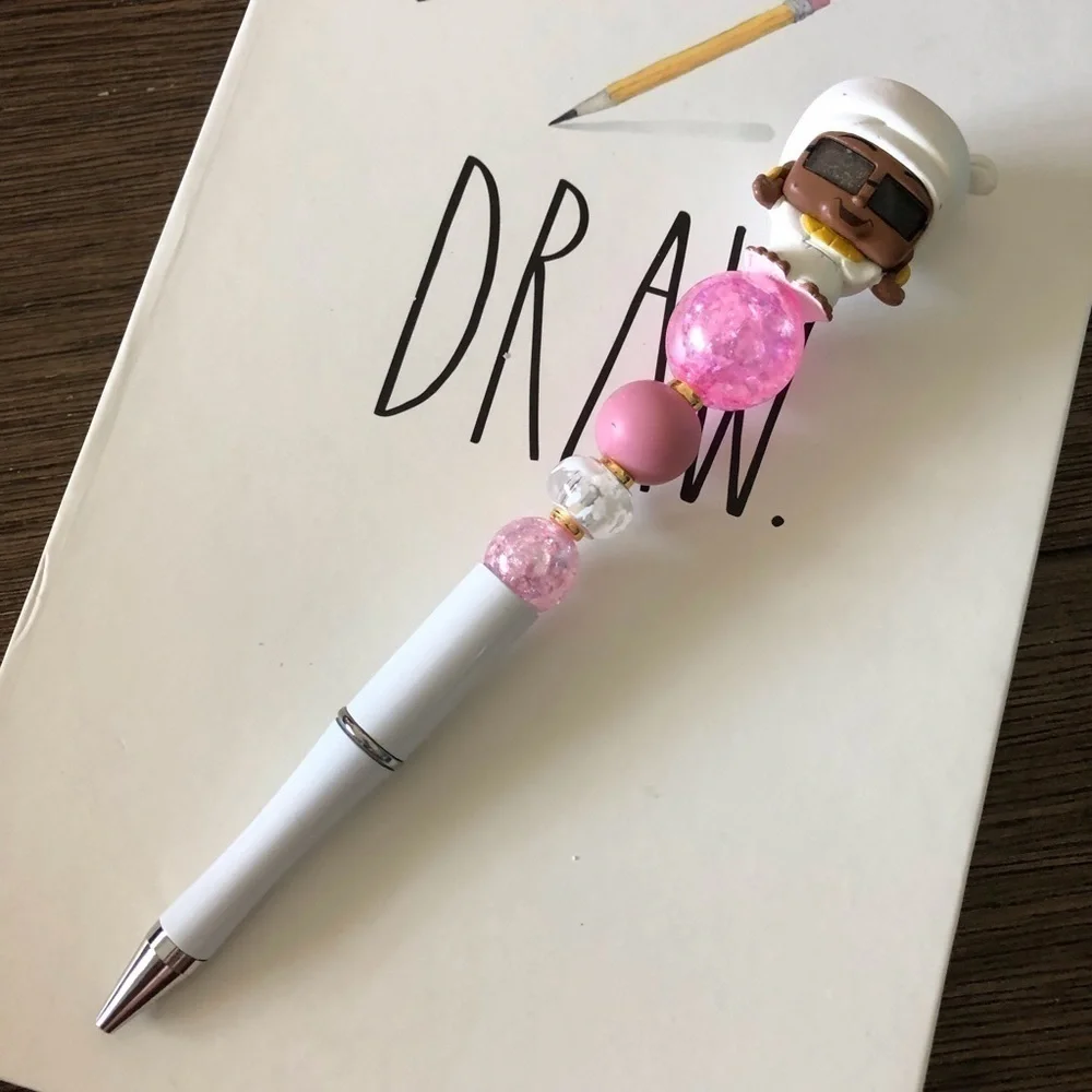 Disney Doorables: The Princess and The Frog: Mama Odie handmade beaded pen